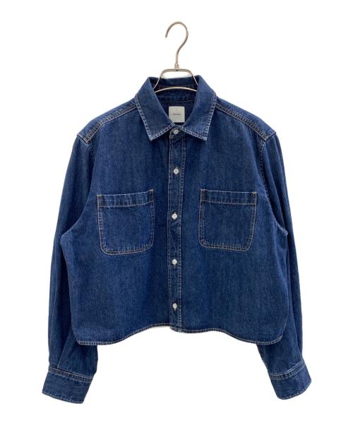 Spick and Span（スピック＆スパン）Spick and Span (スピック＆スパン) ショートデニムシャツ ブルー サイズ:不明の古着・服飾アイテム
