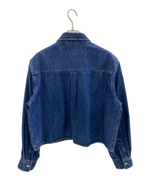Spick and Span（スピック＆スパン）Spick and Span (スピック＆スパン) ショートデニムシャツ ブルー サイズ:不明の古着・服飾アイテム