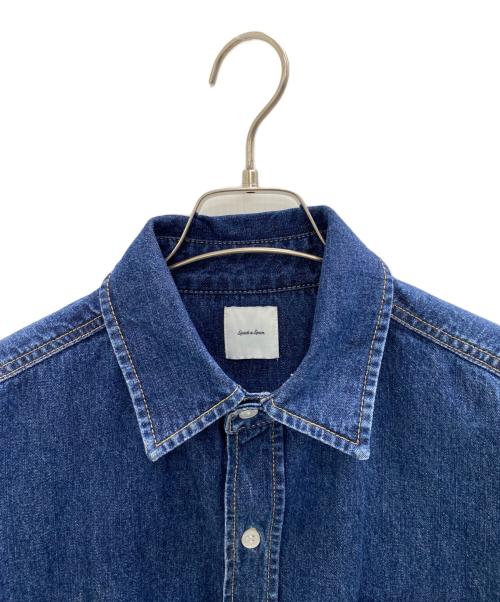 Spick and Span（スピック＆スパン）Spick and Span (スピック＆スパン) ショートデニムシャツ ブルー サイズ:不明の古着・服飾アイテム