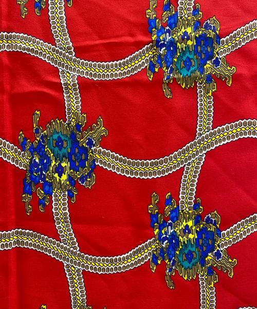 TIFFANY & Co.（ティファニー アンド コー）Tiffany & Co. (ティファニー アンド コー) シルクスカーフ レッドの古着・服飾アイテム