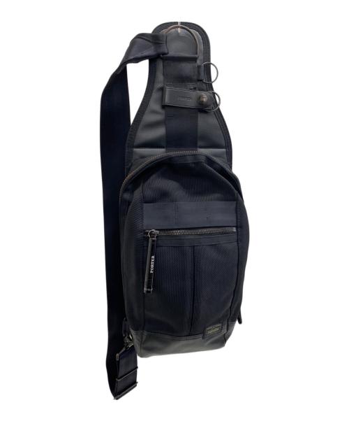 PORTER（ポーター）PORTER (ポーター) SLING SHOULDER BAG ブラックの古着・服飾アイテム