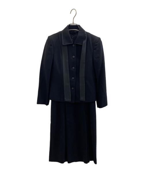 SOIR（ソワール）SOIR (ソワール) セットアップ ブラック サイズ:7号の古着・服飾アイテム