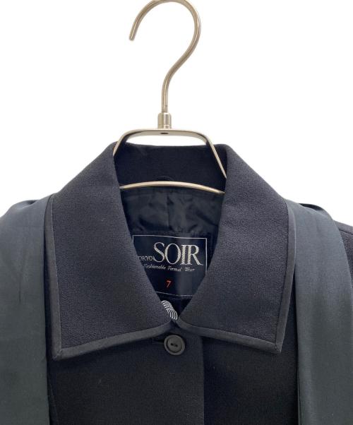 SOIR（ソワール）SOIR (ソワール) セットアップ ブラック サイズ:7号の古着・服飾アイテム