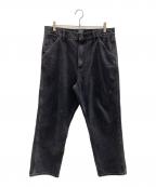 Carhartt WIPカーハート ワーク イン プログレス）の古着「デニムパンツ」｜ブラック