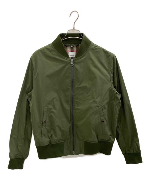 BURBERRY（バーバリー）BURBERRY (バーバリー) MA-1ジャケット カーキ サイズ:50の古着・服飾アイテム