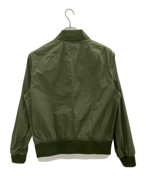 BURBERRY（バーバリー）BURBERRY (バーバリー) MA-1ジャケット カーキ サイズ:50の古着・服飾アイテム