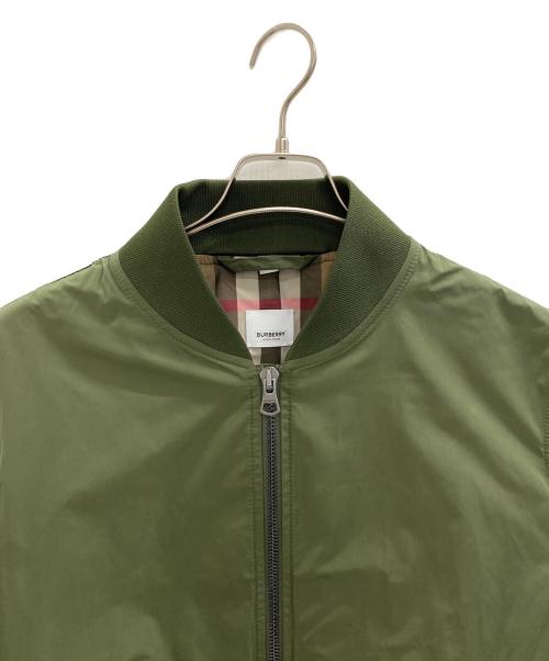 BURBERRY（バーバリー）BURBERRY (バーバリー) MA-1ジャケット カーキ サイズ:50の古着・服飾アイテム