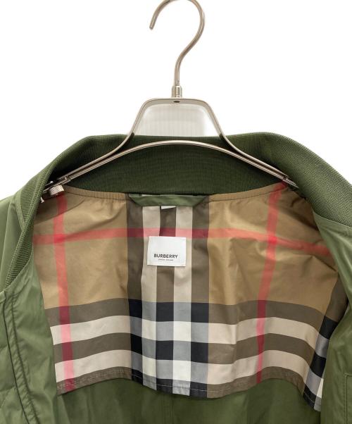 BURBERRY（バーバリー）BURBERRY (バーバリー) MA-1ジャケット カーキ サイズ:50の古着・服飾アイテム