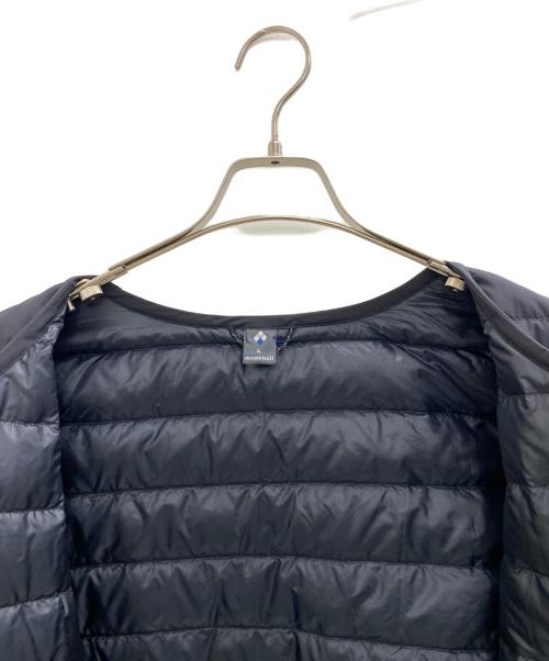 mont-bell（モンベル）mont-bell (モンベル) スペリオダウン ラウンドネックジャケット ブラック サイズ:Lの古着・服飾アイテム