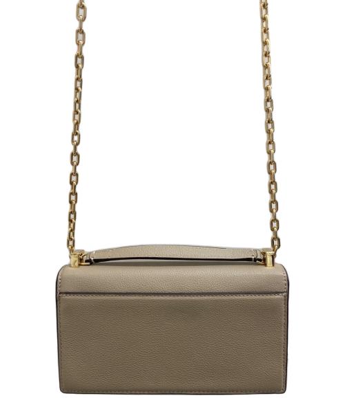 Kate Spade（ケイトスペード）Kate Spade (ケイトスペード) デコ ミニ フラップ チェーン クロスボディ ベージュの古着・服飾アイテム