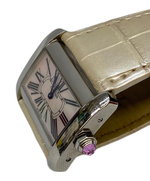 Cartier（カルティエ）Cartier (カルティエ) リストウォッチ ピンクシェルの古着・服飾アイテム