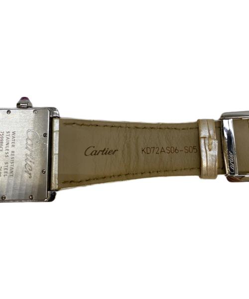 Cartier（カルティエ）Cartier (カルティエ) リストウォッチ ピンクシェルの古着・服飾アイテム