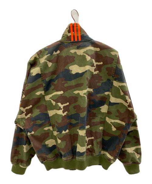 adidas（アディダス）adidas (アディダス) Ivy Park (アイヴィーパーク) キャンバス ジャケット（オールジェンダー） カーキ サイズ:2XLの古着・服飾アイテム