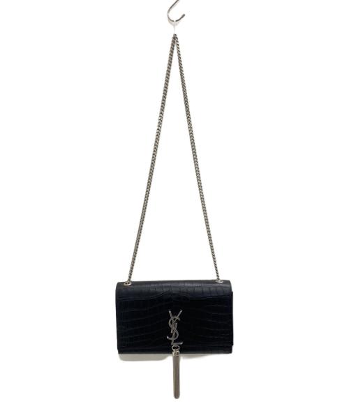 Saint Laurent Paris（サンローランパリ）Saint Laurent Paris (サンローランパリ) ショルダーバッグ ブラックの古着・服飾アイテム