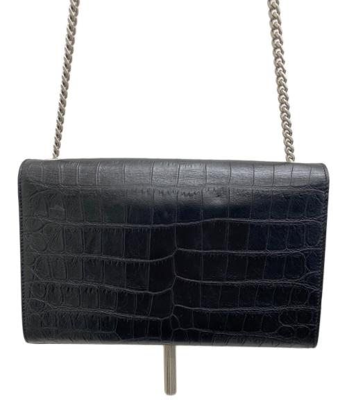 Saint Laurent Paris（サンローランパリ）Saint Laurent Paris (サンローランパリ) ショルダーバッグ ブラックの古着・服飾アイテム
