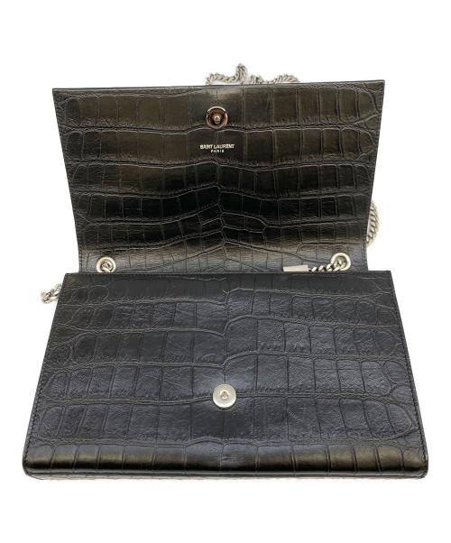 Saint Laurent Paris（サンローランパリ）Saint Laurent Paris (サンローランパリ) ショルダーバッグ ブラックの古着・服飾アイテム