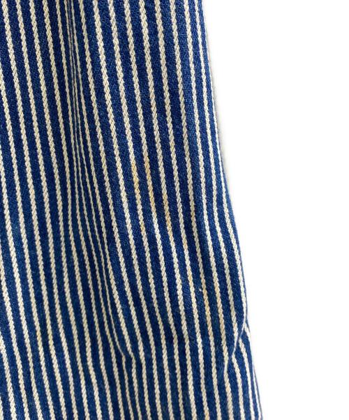 Pointer（ポインター）Pointer (ポインター) カバーオール ホワイト×ブルー サイズ:Lの古着・服飾アイテム