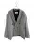 RAY BEAMS（レイ ビームス）の古着「ダブルジャケット」｜グレー