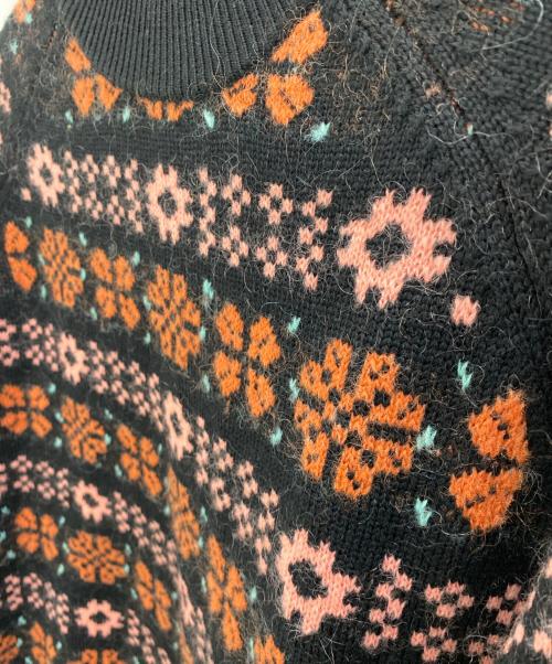 PS Paul Smith（ＰＳポールスミス）PS Paul Smith (ＰＳポールスミス) フェアアイル ニット ブラック サイズ:Mの古着・服飾アイテム