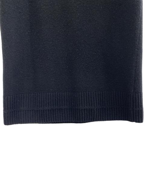 PS Paul Smith（ＰＳポールスミス）PS Paul Smith (ＰＳポールスミス) ニットワンピース ブラック サイズ:Mの古着・服飾アイテム
