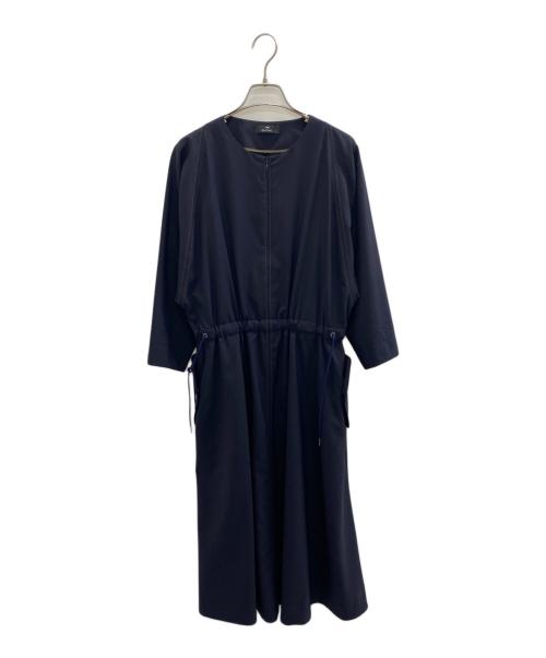 PS Paul Smith（ＰＳポールスミス）PS Paul Smith (ＰＳポールスミス) キモノスリーブ ワンピース ネイビー サイズ:Mの古着・服飾アイテム