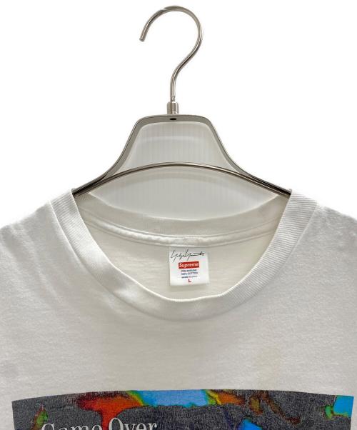 SUPREME（シュプリーム）SUPREME (シュプリーム) YOHJI YAMAMOTO (ヨウジヤマモト) 20FW ゲームオーバー Tシャツ ホワイト サイズ:Lの古着・服飾アイテム