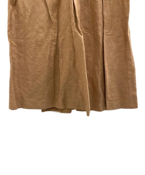 BABYLONE（バビロン）BABYLONE (バビロン) レーヨンアサウエストタックSK ブラウン サイズ:36 未使用品の古着・服飾アイテム