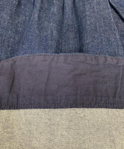 BURBERRY BLUE LABEL（バーバリー ブルー レーベル）BURBERRY BLUE LABEL (バーバリー ブルー レーベル) 長袖ワンピース ブルー サイズ:38の古着・服飾アイテム