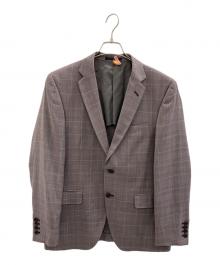 LESLIEGRANT（レスリーグラント）の古着「テーラードジャケット」｜レッド×グレー