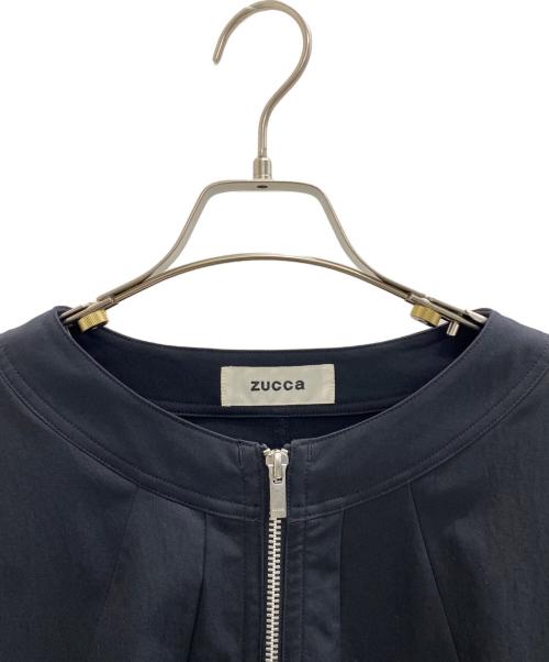 ZUCCA（ズッカ）ZUCCA (ズッカ) ジップアップジャケット ブラック サイズ:Mの古着・服飾アイテム