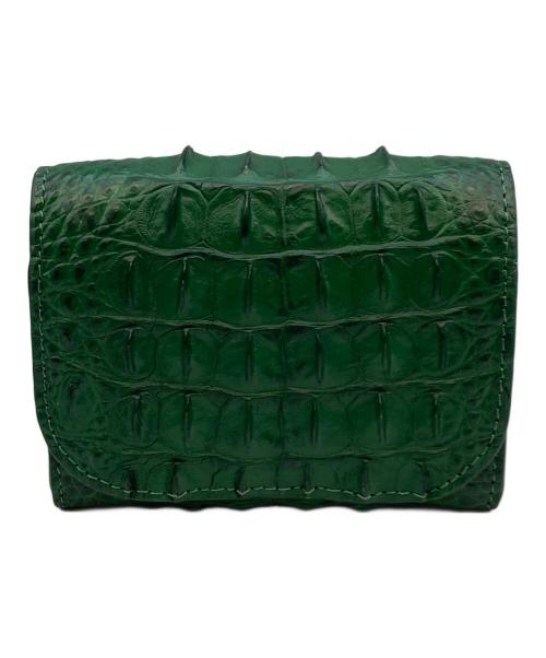 RODANIA（ロダニア）RODANIA (ロダニア) 2つ折り財布 グリーンの古着・服飾アイテム