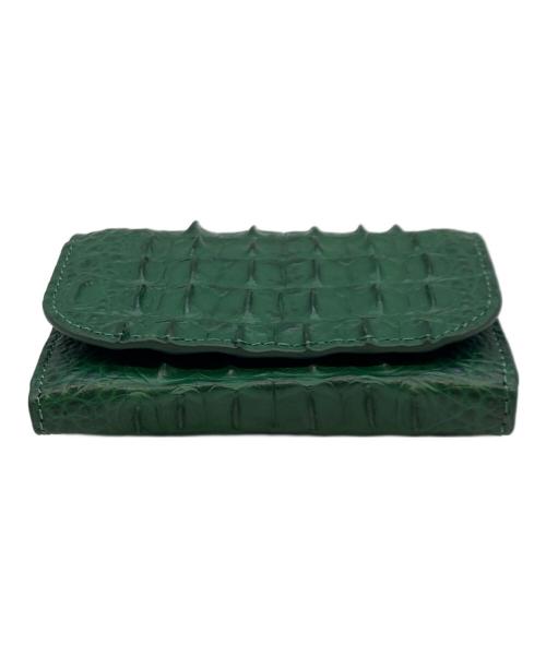 RODANIA（ロダニア）RODANIA (ロダニア) 2つ折り財布 グリーンの古着・服飾アイテム