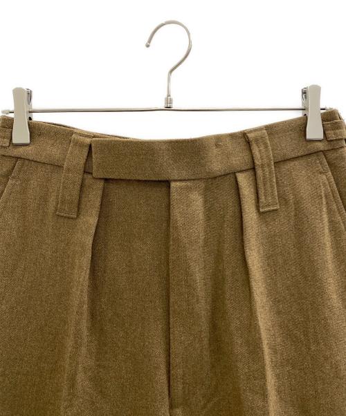 イギリス軍（イギリスグン）イギリス軍 (イギリスグン) オフィサーパンツ ブラウン サイズ:W33の古着・服飾アイテム