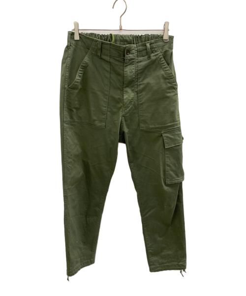 sage de cret（サージュデクレ）sage de cret (サージュデクレ) BEAMS PLUS (ビームスプラス) カーゴパンツ カーキ サイズ:Mの古着・服飾アイテム