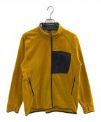 mont-bellモンベル）の古着「クリマプラス100 ジャケット」｜イエロー
