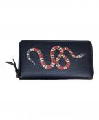 GUCCIグッチ）の古着「長財布」｜ブラック