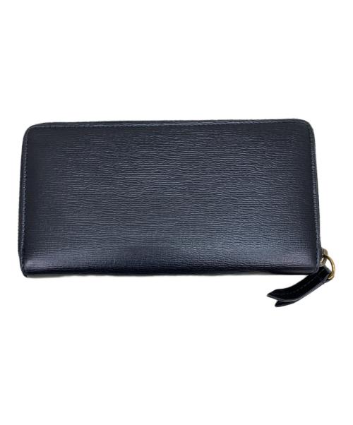 GUCCI（グッチ）GUCCI (グッチ) 長財布 ブラックの古着・服飾アイテム
