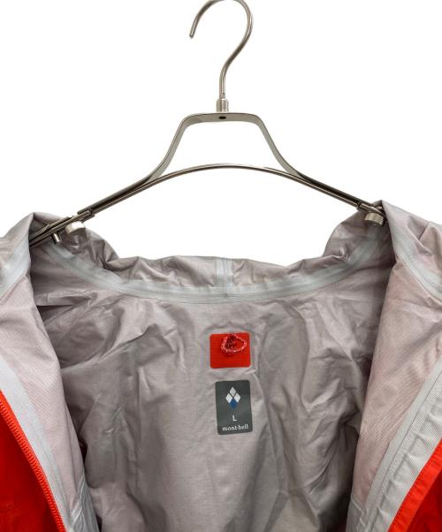 mont-bell（モンベル）mont-bell (モンベル) レインダンサージャケット レッド サイズ:Lの古着・服飾アイテム