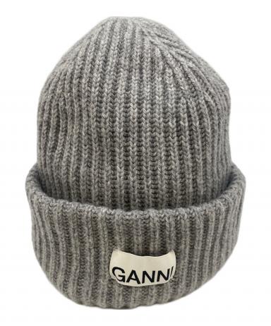 中古・古着通販】Ganni (ガニー) ニット帽 グレー｜ブランド・古着通販