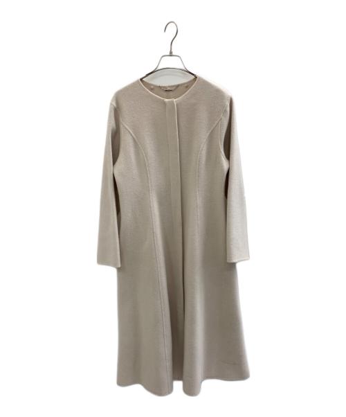 CELFORD（セルフォード）CELFORD (セルフォード) ストール付きリバードレスコート ピンク サイズ:38の古着・服飾アイテム