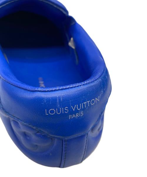 LOUIS VUITTON（ルイ ヴィトン）LOUIS VUITTON (ルイ ヴィトン) スリッポン ブルー サイズ:6 1/2の古着・服飾アイテム