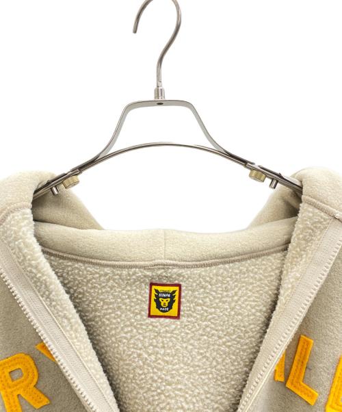 HUMAN MADE（ヒューマンメイド）HUMAN MADE (ヒューマンメイド) ハーフジップパーカー カーキ サイズ:XXLの古着・服飾アイテム