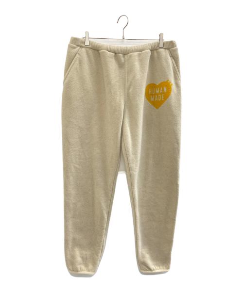 HUMAN MADE（ヒューマンメイド）HUMAN MADE (ヒューマンメイド) フリースパンツ カーキ サイズ:XLの古着・服飾アイテム