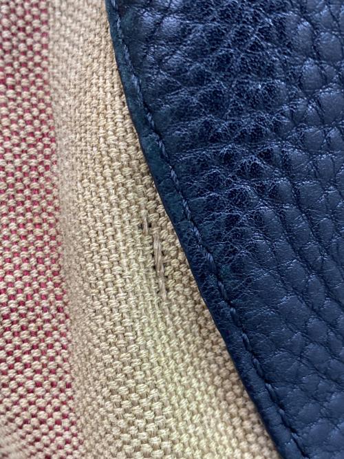 BURBERRY（バーバリー）BURBERRY (バーバリー) セミショルダーバッグ ブラックの古着・服飾アイテム