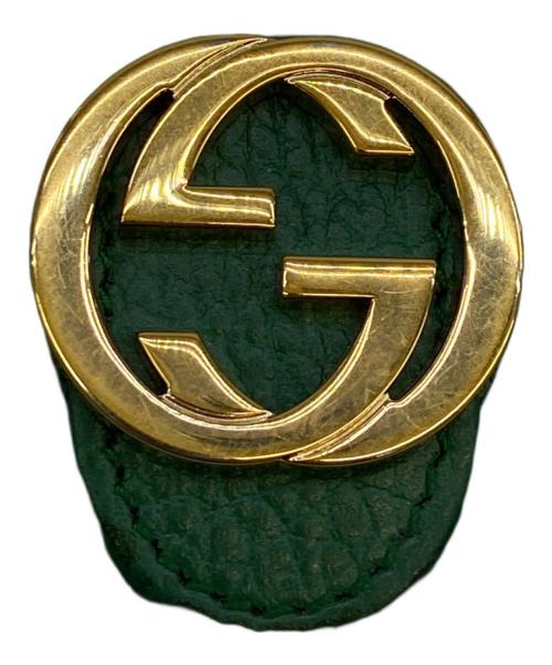 GUCCI（グッチ）GUCCI (グッチ) 2つ折り財布 グリーンの古着・服飾アイテム