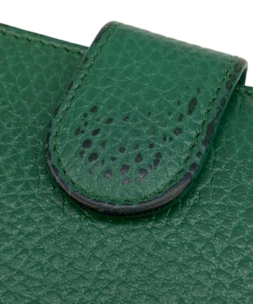 GUCCI（グッチ）GUCCI (グッチ) 2つ折り財布 グリーンの古着・服飾アイテム