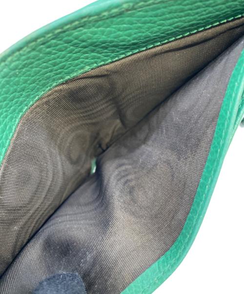 GUCCI（グッチ）GUCCI (グッチ) 2つ折り財布 グリーンの古着・服飾アイテム