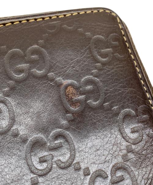 GUCCI（グッチ）GUCCI (グッチ) 長財布 ブラウンの古着・服飾アイテム