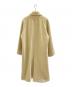 BEAUTY&YOUTH UNITED ARROWS (ビューティーアンドユースユナイテッドアローズ) モッサワイドスリーブステンカラーコート ベージュ サイズ:M：8000円