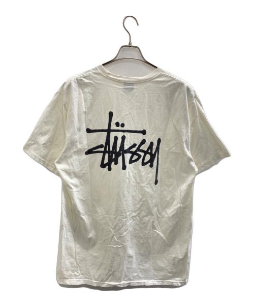 stussy（ステューシー）stussy (ステューシー) 半袖カットソー ホワイト サイズ:Lの古着・服飾アイテム